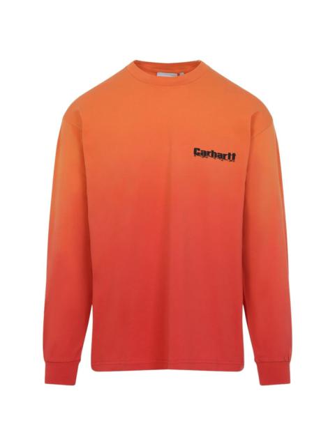 Long sleeve cotton t-shirt