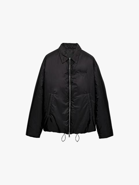 Re-Nylon padded recycled-polyamide jacket