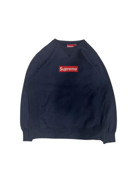 Supreme 2000's Supreme Box Logo Navy Crewneck