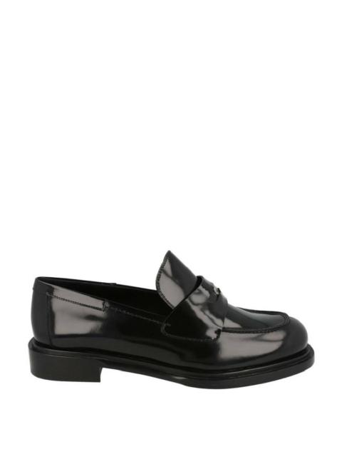 FERRAGAMO Ferragamo Nyx 30 Patent Black Leather Loafers