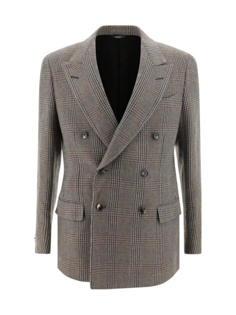 Loro Piana Loro Piana Milano Linen Blazer Earthly Brown