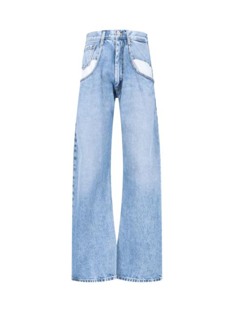 Maison Margiela Straight Jeans "four Stitches"