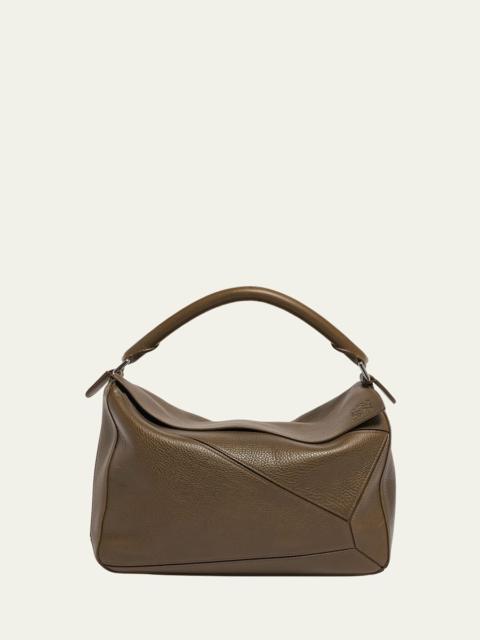 Loewe Men's Large Leather Puzzle Crossbody Bag