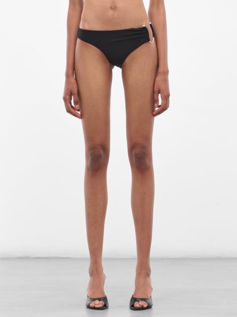 CHRISTOPHER ESBER Black Ruched Crescent Side Briefs