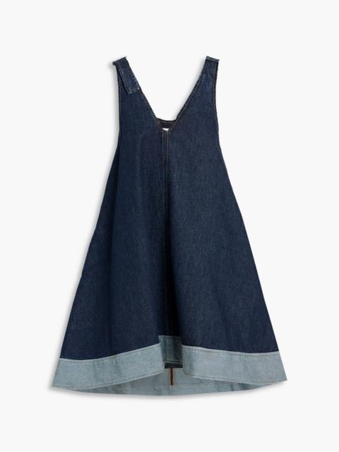 3.1 Phillip Lim Flared denim mini dress