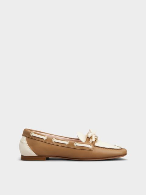 Roger Vivier Très Vivier Boat Loafers in leather