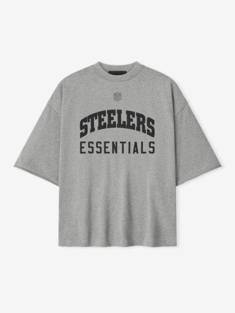 ESSENTIALS Steelers 90s 3/4 Sleeve Football Tee