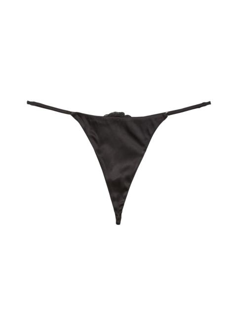 Fleur du Mal Rose Luxe V-String