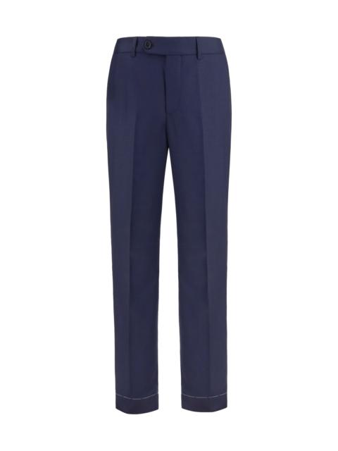 Brunello Cucinelli Brunello Cucinelli Tailored Virgin Wool Pants Grey Men