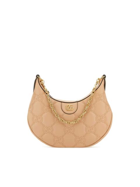 GUCCI Gucci Powder Pink Leather Small Lion Gg Handbag