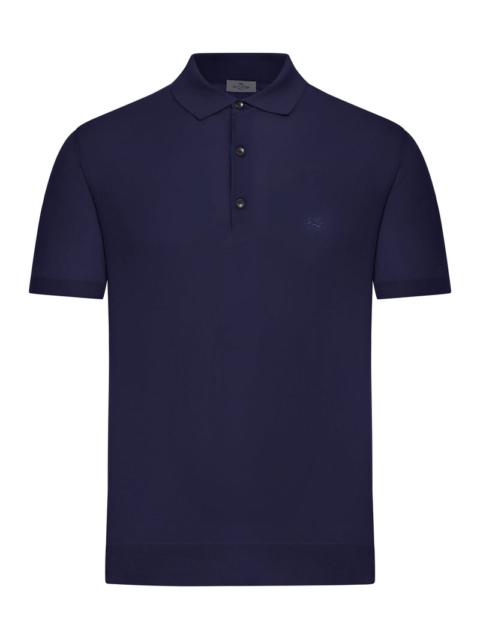 Etro Etro Men Short-Sleeved Cotton Polo Shirt