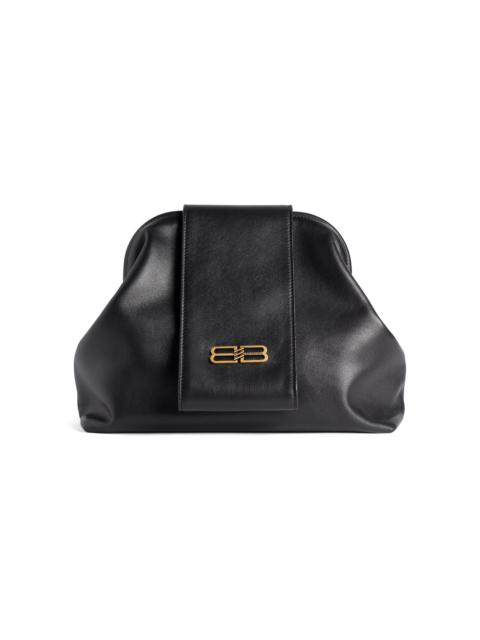 BALENCIAGA Medium Leather Handbag black