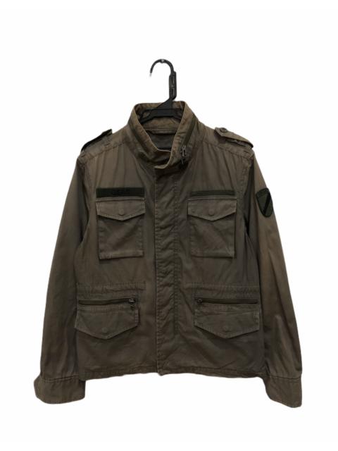 Other Designers Issey Miyake - 🔥SHIPS JET BLUE CARGO MULTI POCKET FIELD MILITARY JACKET