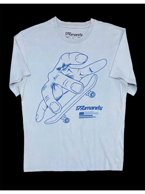 Other Designers Manik Skateboards - BUILT IN THE CITY OF ANGELS SKATEBOARD TEE