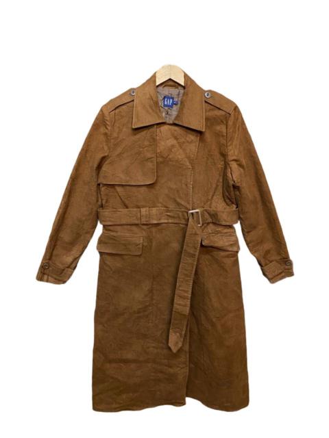 Other Designers Gap - Gap brown Suede Long Coat