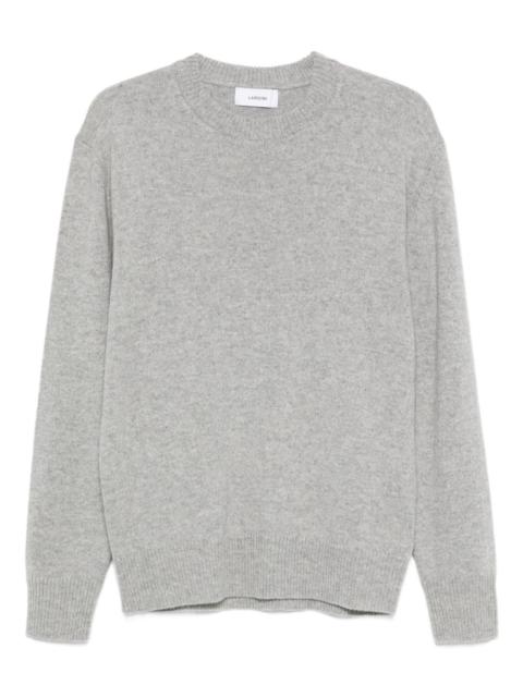 LARDINI ribbed crew-neck sweater