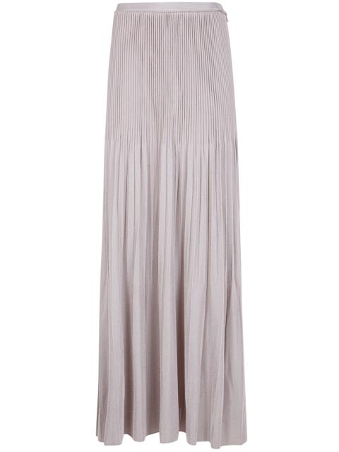 GIORGIO ARMANI Giorgio Armani Women Viscose Plisse Long Skirt