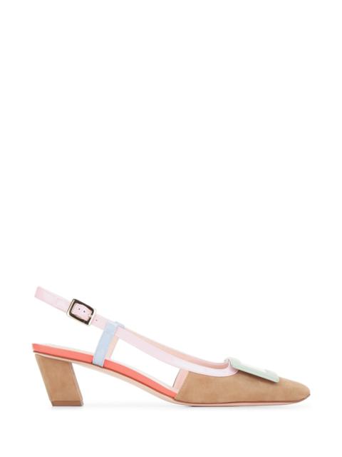 Roger Vivier Roger Vivier Women Bv Lacquered Buc Sling Back Dec 45