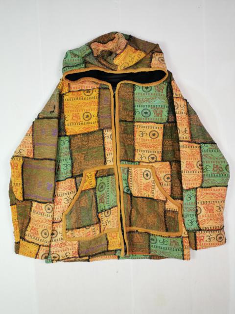Other Designers Japanese Brand - Patchwork Zipper Hoodie Jacket