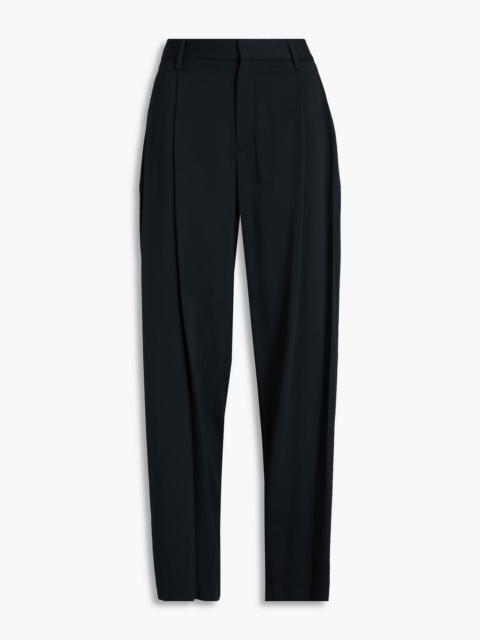rag & bone Cecily pleated stretch-crepe tapered pants