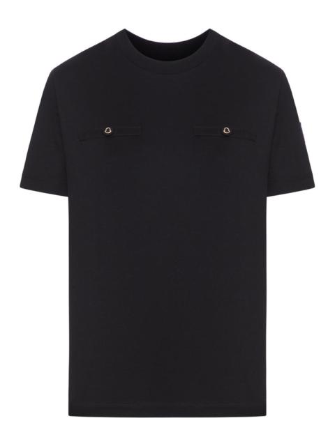 Moncler Moncler Women T-Shirt In Mercerised Jersey