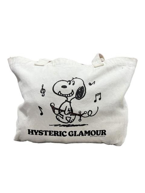 Hysteric Glamour 2012' Hysteric Glamour x Peanuts Canvas Totebag