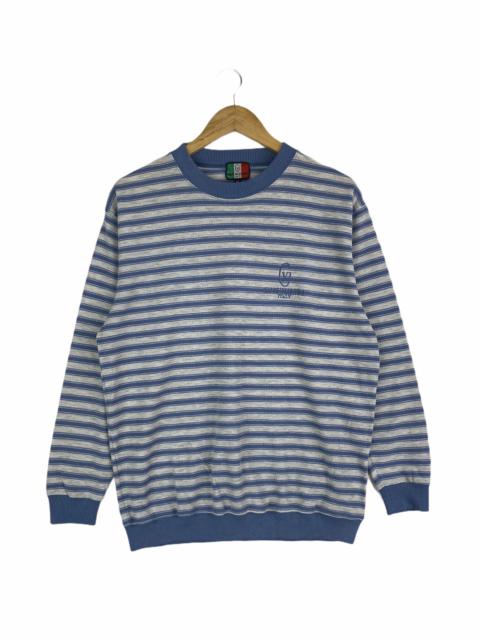 Valentino GIANNI VALENTINO ITALY SMALL LOGO EMBROIDERY SWEATSHIRT