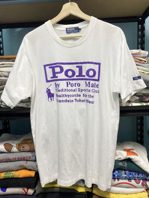 Other Designers Polo Ralph Lauren - 🔥LAST OFFER🔥VINTAGE POLO RL BLUE LABEL TSHIRT BIG LOGO