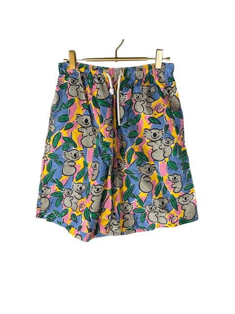 Other Designers Other - Ken Done Vintage Koala Print Cotton Shorts Australia Sz M