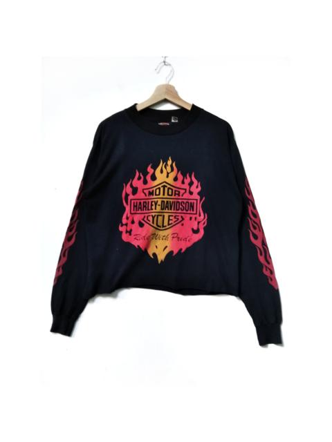 Other Designers Harley Davidson × Vintage - Vintage'90s Harley Davidson Motorcycle Tshirt