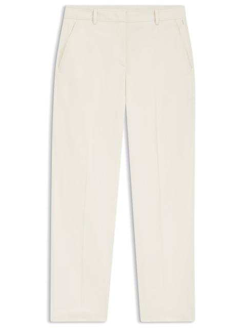 BOSS REGULAR-FIT TROUSERS IN STRETCH COTTON