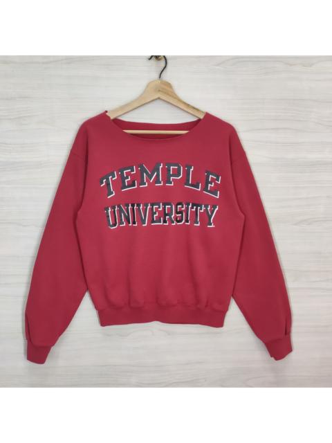 Other Designers Champion × Vintage - Vintage Champion Temple University Sweatshirt Medium