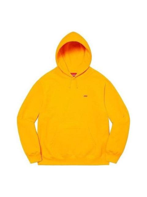 Supreme Enamel Small Box Hooded Sweatshirt 'Yellow' SUP-SS22-827