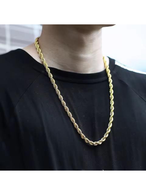 Other Designers Jewelry - Rope Chain Necklace 50 cm 7 mm