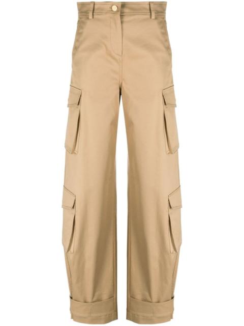 Valentino high-waisted cargo trousers