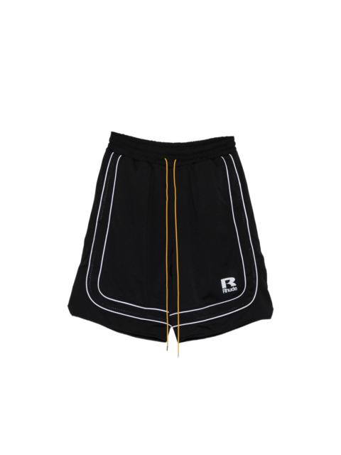 Rhude Rhude Black Shorts - Track & Running Shorts Men