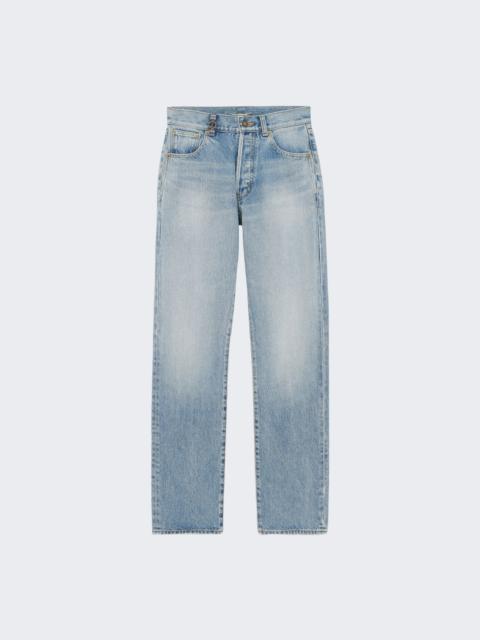 SAINT LAURENT Cassandre Jeans Hawaii Blue