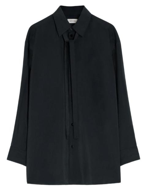 Lemaire LONG SILK SHIRT WITH TIE