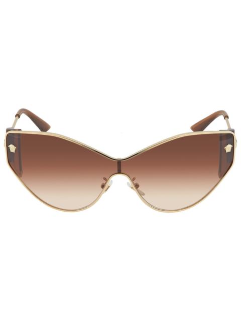 VERSACE Versace Brown Gradient Cat Eye Ladies Sunglasses VE2239 100213 47