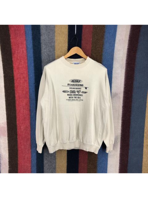 Other Designers Surf Style - KIKI Boarding Magic Sea Crew Neck Sweatshirt #2822-103