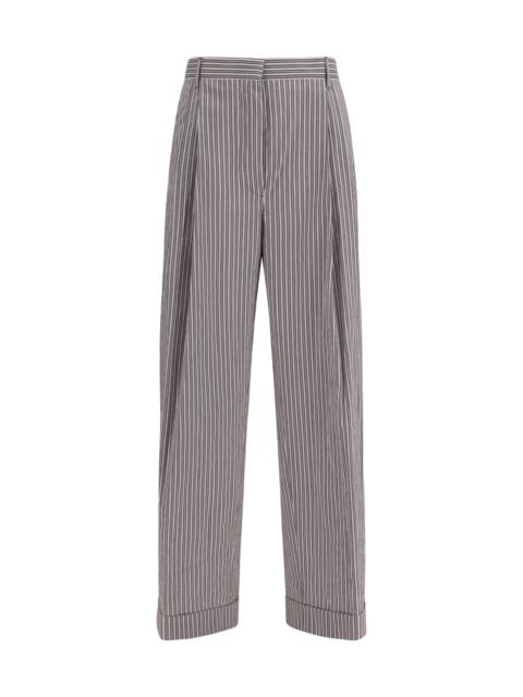 Dries Van Noten Dries Van Noten Women Striped Pleated Pants