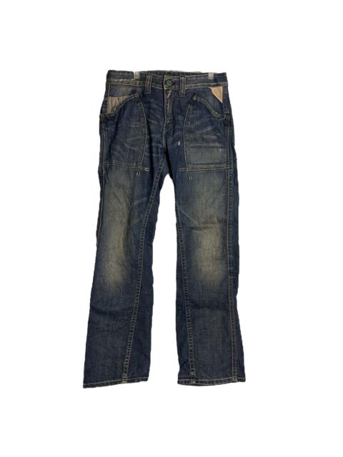 Other Designers 🔥RARE🔥Vintage REPLAY Distress Denim Jeans