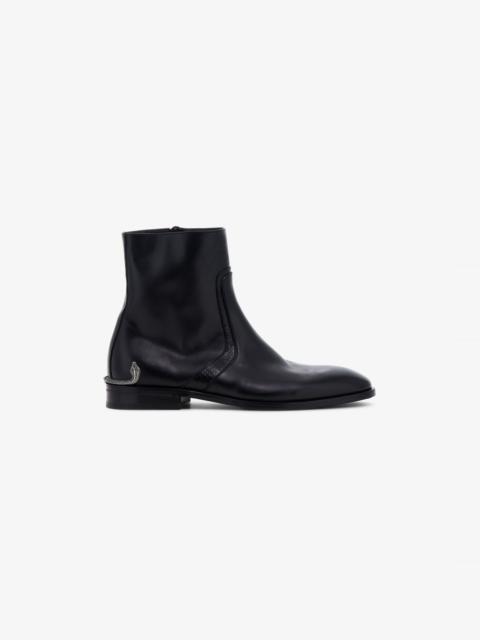 Roberto Cavalli Leather Chelsea Boots