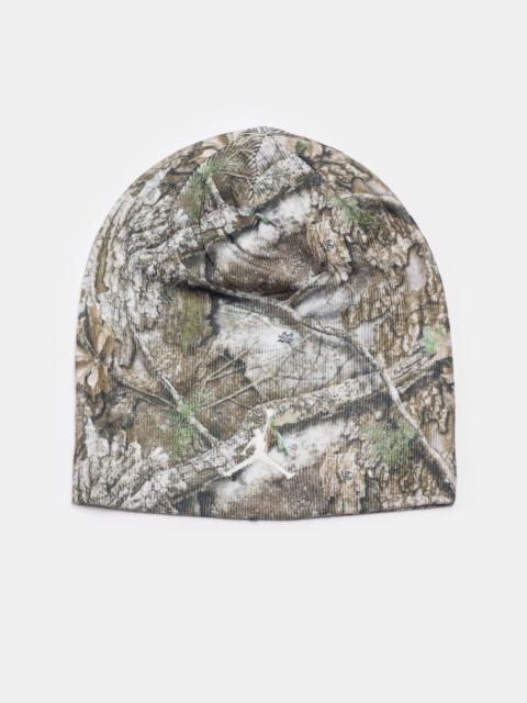 Jordan Brooklyn Peak Realtree Beanie in White/Sail