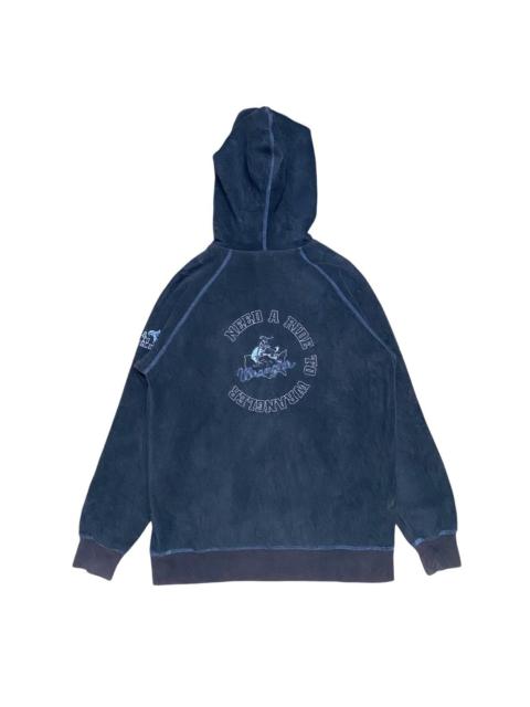 Other Designers Vintage Wrangler Halfzip Fleece Hoodie