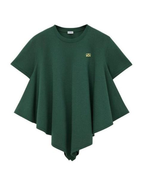 Loewe LOEWE Cape Style Dark Green Shirt New & Authentic (Women's s