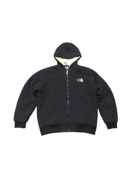 The North Face Vintage The North Face Black Quilted Camoflauge Jacket