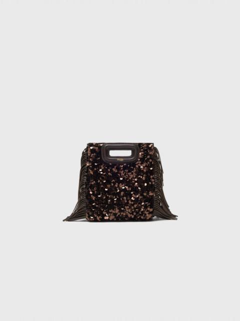 maje Sequin M mini bag