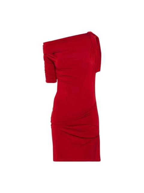 JACQUEMUS La Mini Robe Drapeado