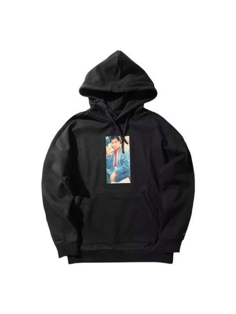 Li-Ning Li-Ning Character Graphic Hoodie 'Black' AWDNB63-1